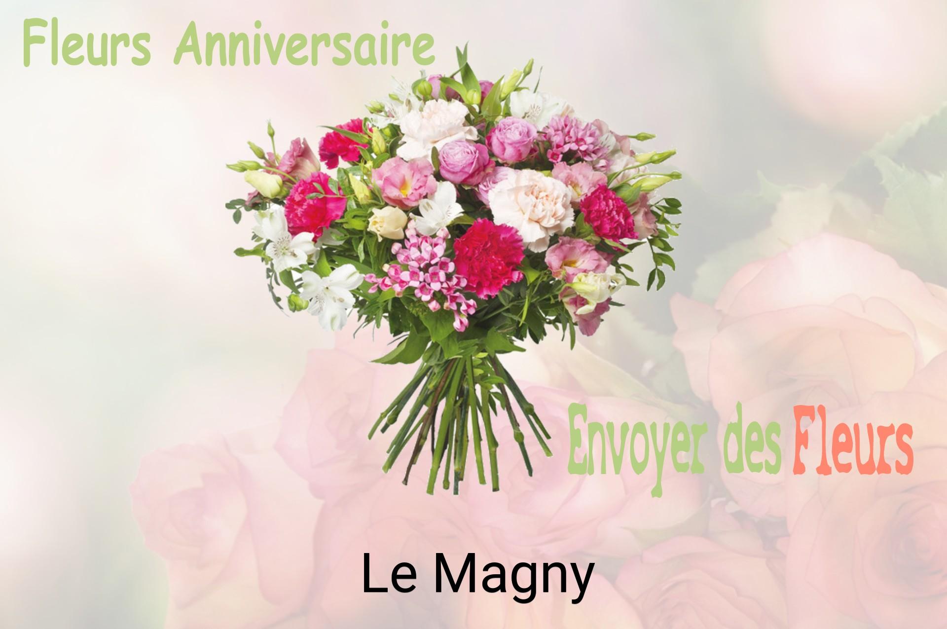 Bouquet de fleurs d’anniversaire livré à Le Magny