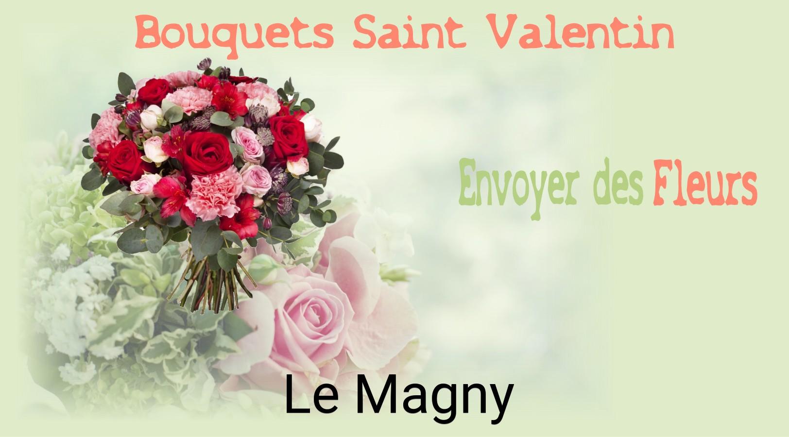 Roses de Saint-Valentin livrées à Le Magny